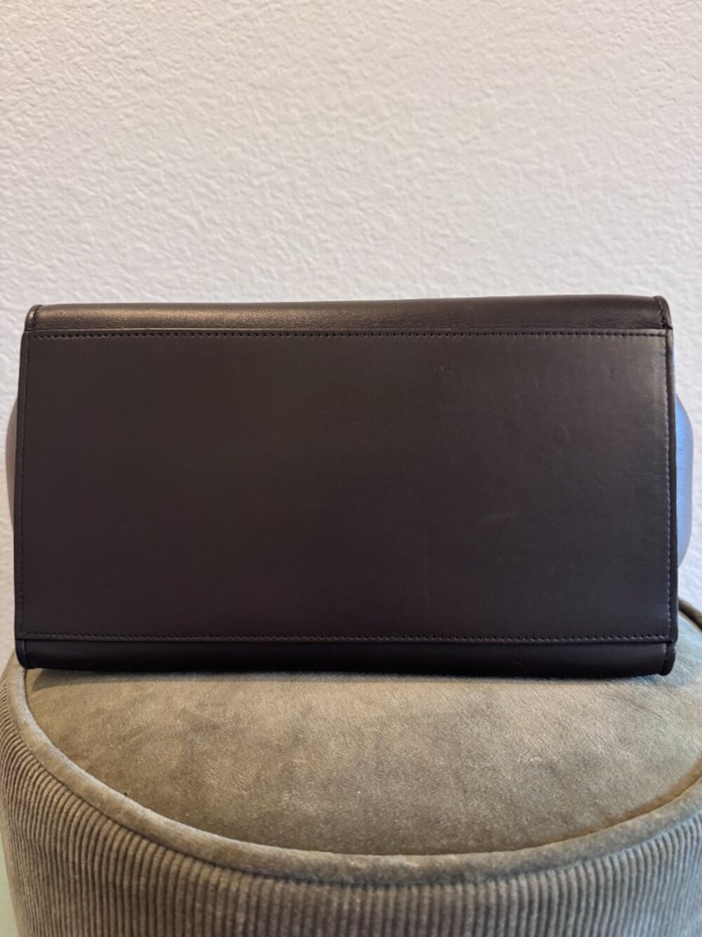 Celine Trapeze Tri-Color Leather Handbag + COA - Picture 10 of 14